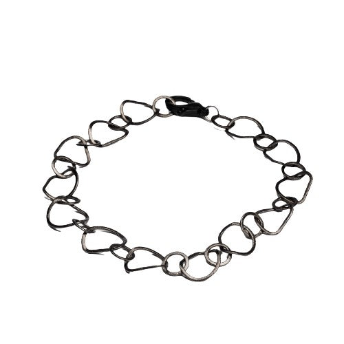 Abena Wave Choker Necklace in Black