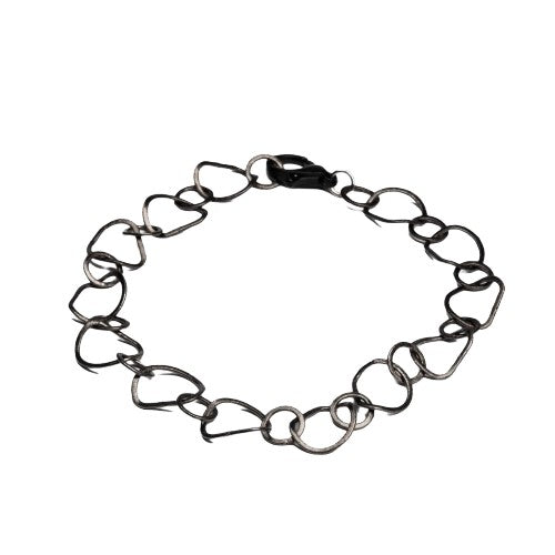 Abena Wave Choker Necklace in Black