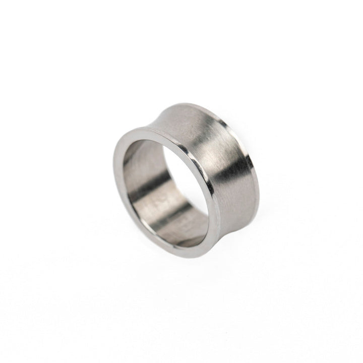 Bobbi Brushed Concave Ring